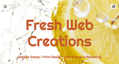 Desktop Screenshot of freshwebcreations.com